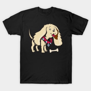 Dog Long Ear Cartoon Children T-Shirt